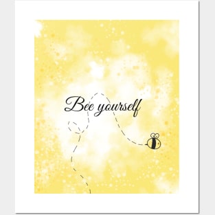 bee yourself Posters and Art